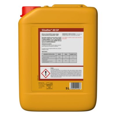 Résine d'adhérence pour mortiers et bétons Sika Sikadher 5L