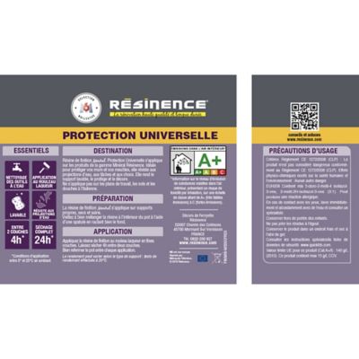 RESINENCE Résine de protection béton RESINENCE, Incolore, 0.5 l