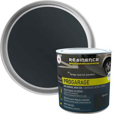 Résine de rénovation sol pro Résinence garage graphite 300mL
