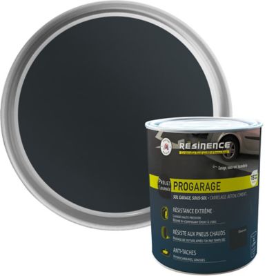 Résine de rénovation sol Résinence pro grarage graphite 2L