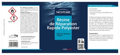 Résine de réparation rapide 1 kg YachtCare