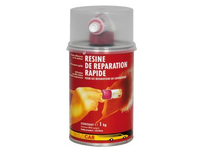 Résine de réparation rapide pour carrosserie 1 kg