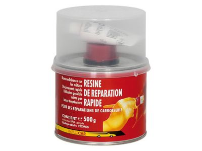 Résine de réparation rapide pour carrosserie 500 g