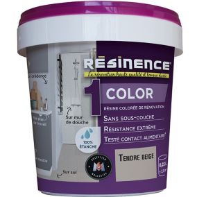 Résine multi-supports Résinence Color tendre beige 250ml