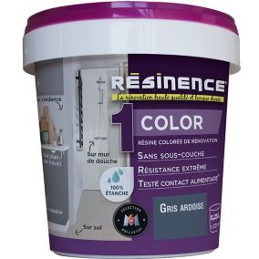 Résine multisupports Résinence Color ardoise satin 0,25L