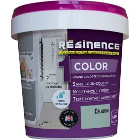 Résine multisupports Résinence Color Celadon 0,25L