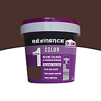 Résine multisupports Résinence Color chocolat satin 0,5L