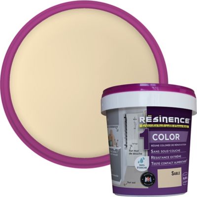 Résine multisupports Résinence Color sable satin 250ml