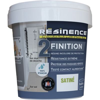 Résine De Protection Béton Resinence, Incolore Satiné, 0.3 L L