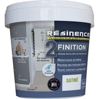 Résine multisupports Résinence Deco incolore satin 500ml