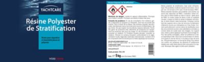 Résine polyester de stratification 5 kg
