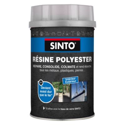 Kit résine polyester + mat de verre Sprido 250g