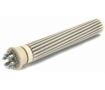RESISTANCE STEATITE 2400W TRI  Diam. 52  Long. 440  CHAUFFE-EAU