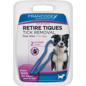 Retire tiques pour chien et chat Francodex