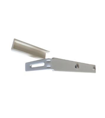 REV - Support Mural Double pour Tringles Rail L 160 mm