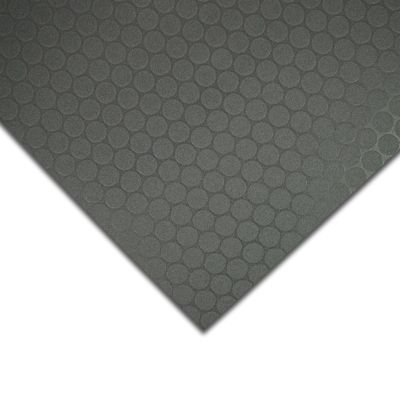 Revêtement De Sol PVC Vinyle EXPOTOP Noir 0955 – Découpe Au Mètre, Résistant, Adapté Plancher Chauffant, Fabrication Allemagne