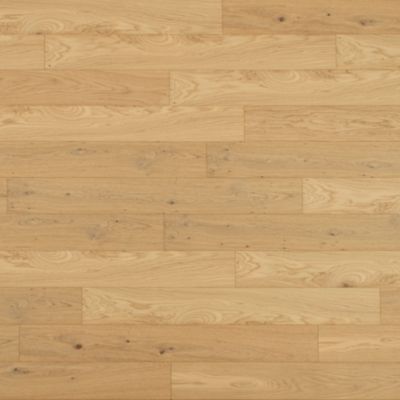 Revêtement de sol plaqué chêne finition verni coloris naturel ep 10mm