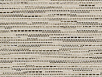 Revêtement sol fibre synthétique noir et blanc ligne Forest (vendu à la coupe)