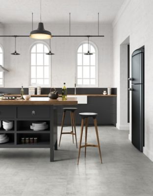 Revêtement sol PVC Gerflor Saloon Volcano gris 2m (vendu à la coupe)