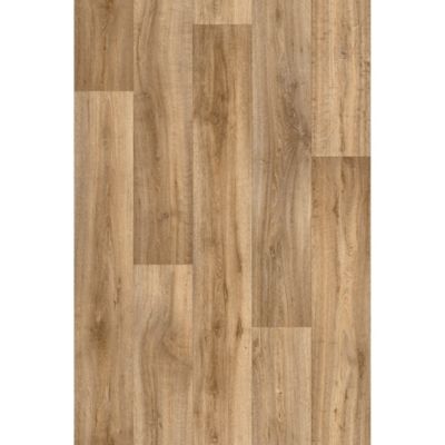 Revêtement sol PVC Novo imitation parquet chêne clair 2m (vendu au m²)