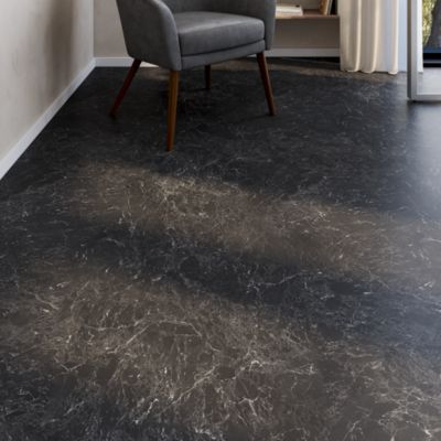 Revêtement sol PVC Tarkett Iconik Life noir 2m (vendu au m²)