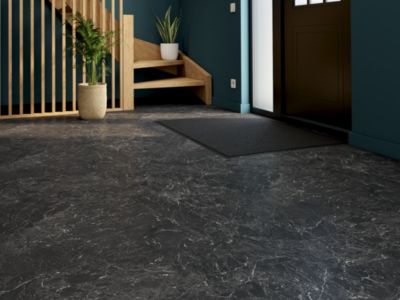 Revêtement sol PVC Tarkett Iconik Life noir 2m (vendu au m²)