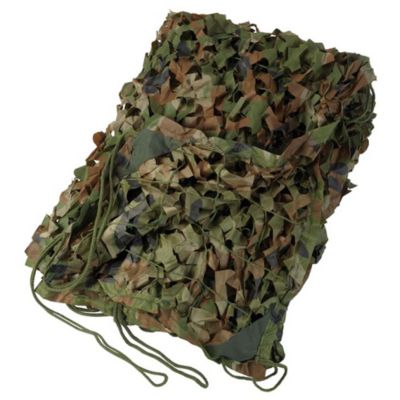 Coupon De Jersey Maille Résille Extensible Imprimé Camouflage - 2m50 X 140cm