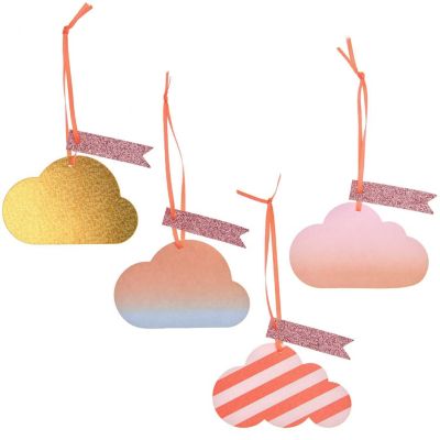 Rico Design Etiquettes cadeaux nuage
