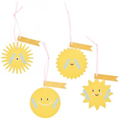 Rico Design Etiquettes cadeaux soleil