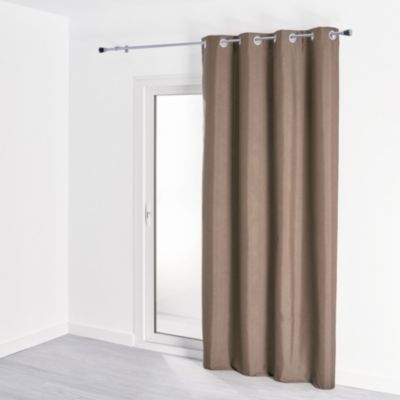 Store Plissé Faltrollo Thermo Occultant – Gris Taupe Argent – 100% Occultant, Jalousie