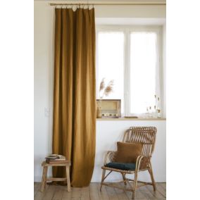 Rideau 140 x 270 cm SOLINE Caramel