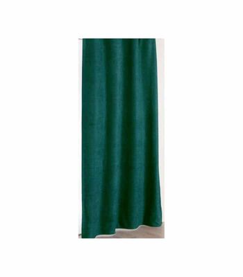 Rideau Alaska à galon fronceur isolant et 100 % occultant - 140x240cm - Vert sapin