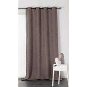 Rideau Alaska isolant et 100 % occultant (140x260 cm - Taupe)