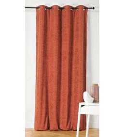 Rideau Alaska isolant et 100 % occultant (140x350 cm - Orange Foncé)