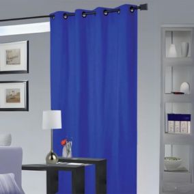 Rideau ameublement 80 % occultant (140x260 cm - Bleu)