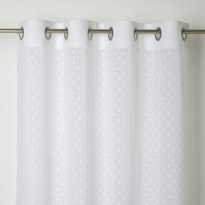 Rideau Bisho blanc L.240 x l.135cm GoodHome