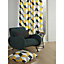 Rideau Colours Bernau 3D jaune l.140 x H.240 cm