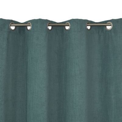 Rideau Colours Spanish vert eau l.140 x H.240 cm