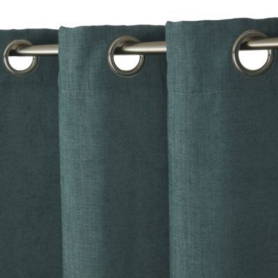 Rideau Colours Spanish vert eau l.140 x H.240 cm