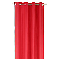 Rideau Colours Star Bachette rouge l.140 x H.300 cm