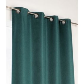 Rideau d'ameublement 100% occultant (140x240 cm - Vert)