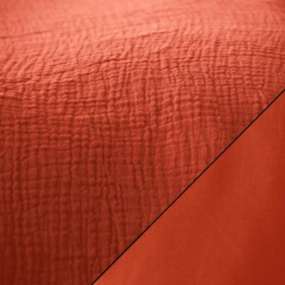 Rideau d'ameublement en gaze de coton (135x240 cm - Cuivre)