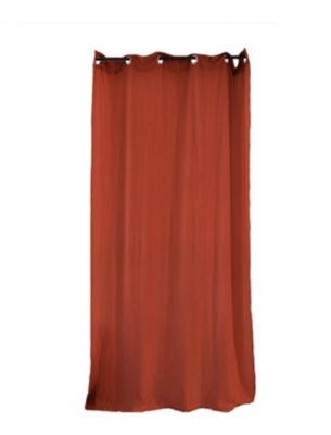 Rideau d'ameublement en gaze de coton (135x240 cm - Cuivre)