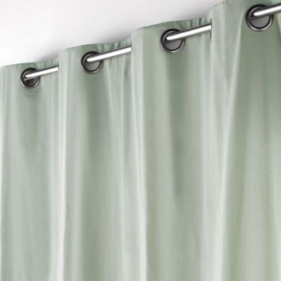 Rideau d'ameublement en poly/coton recyclé (135x260 cm - Sauge)