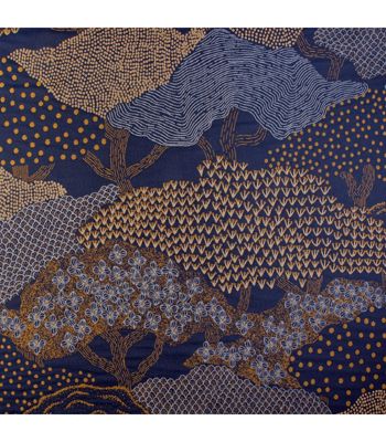 Rideau d'ameublement "Hokkaido" - 140x240cm - Bleu marine