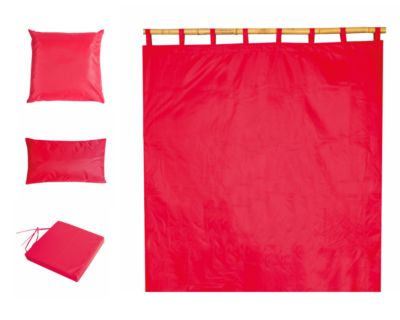 Rideau d'extérieur imperméable rose fushia L.240 x l.140cm Deco&co