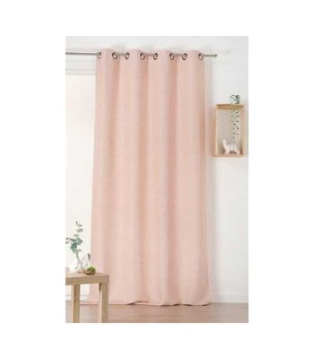 Rideau dépolluant rose poudré - 135x240cm - Rose