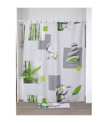 Rideau de douche 180 x 200 cm déco Honolulu