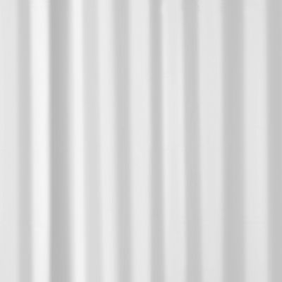 Rideau de douche blanc Eva 180 x 200 cm