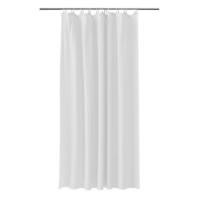 Rideau de douche MSV textile 120 x 200 cm blanc - HORNBACH Luxembourg